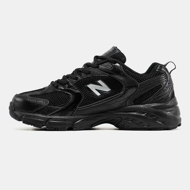 New Balance 530 Triple Black Silver
