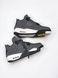Зимові баскетбольні кросівки Nike Air Jordan 4 Grey Black Fur 9996 фото 7