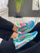 Кросівки Nike React Blue Green Pink 1349 фото 7