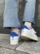 Кеди Adidas Superstar White Blue 10243 фото 4