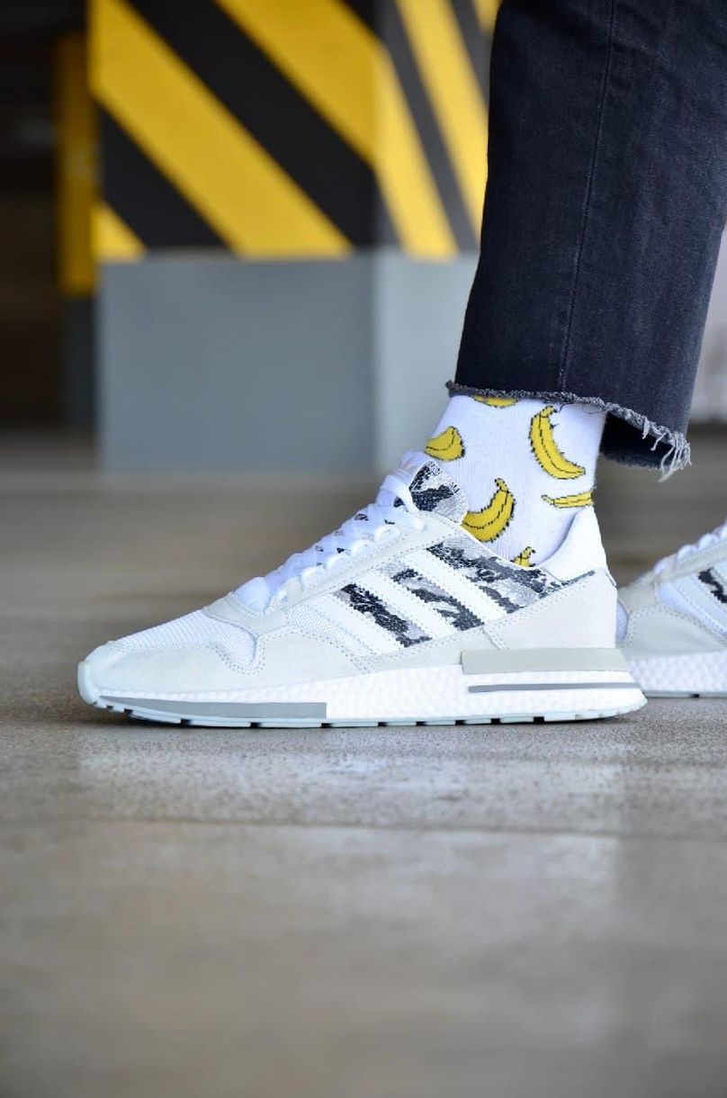 Кросівки Adidas ZX 500 White Camo 3247 фото