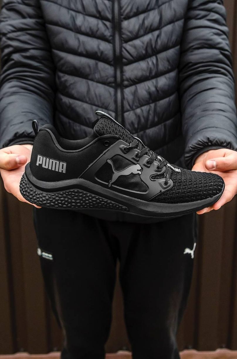 Puma Hybrid Runner Black 1