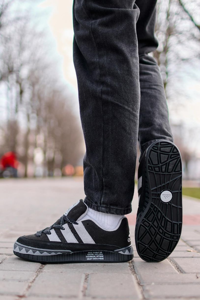 Кросівки Adidas Adimatic Neighborhood Black White 10090 фото