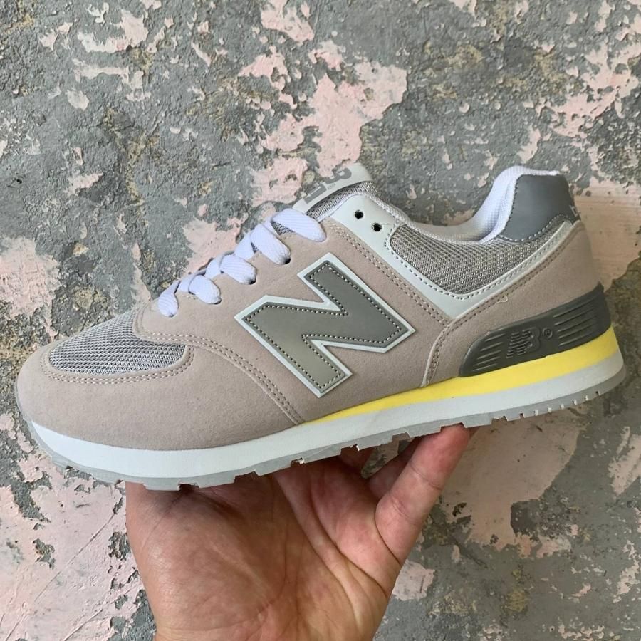 Кроссовки New Balance 574 Beige Grey 7149 фото