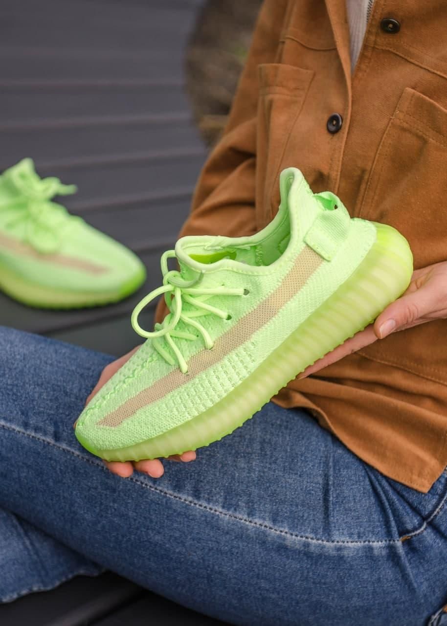 Yeezy 350 sales vert fluo