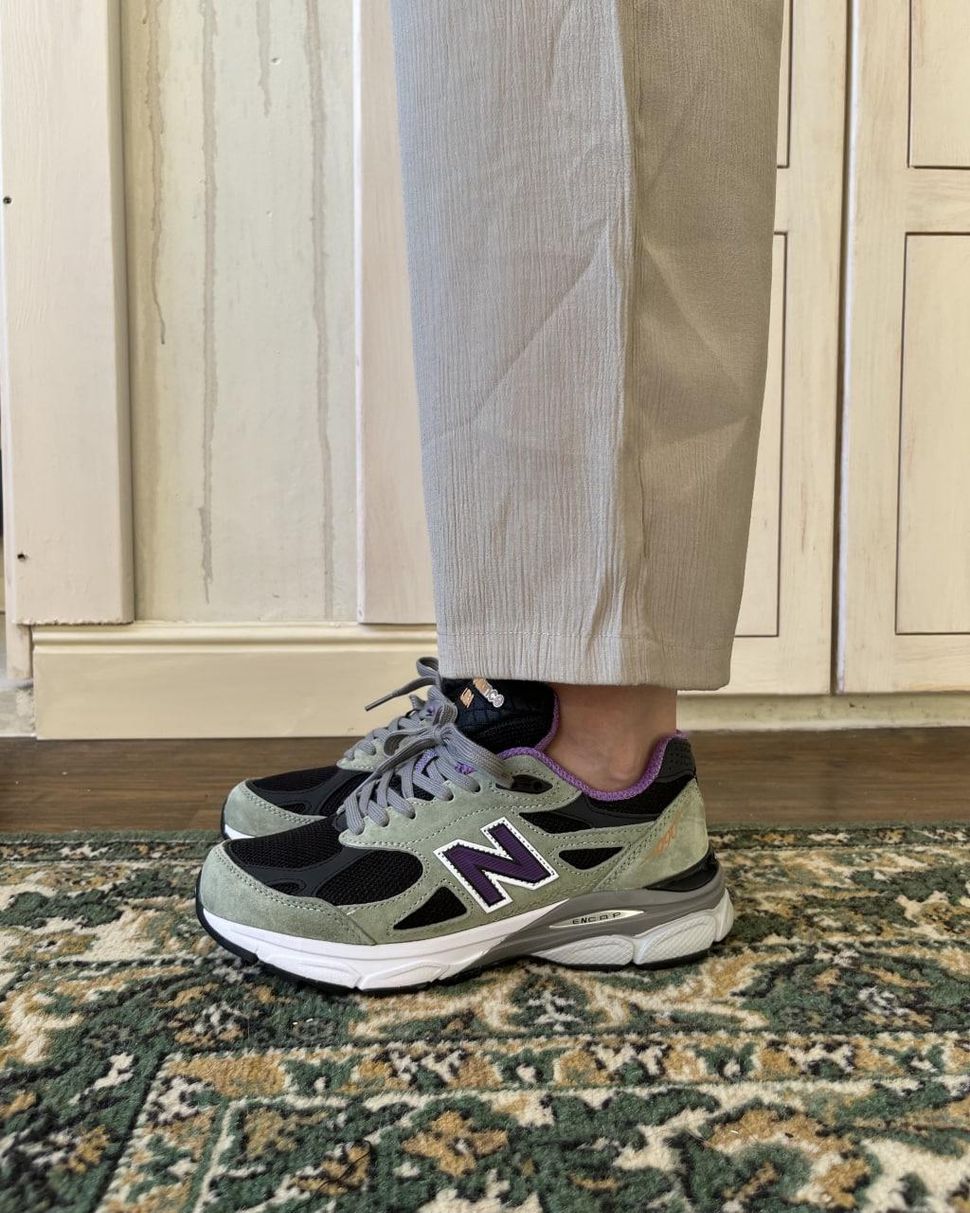 Кроссовки New Balance 990 Black Violet 3722 фото