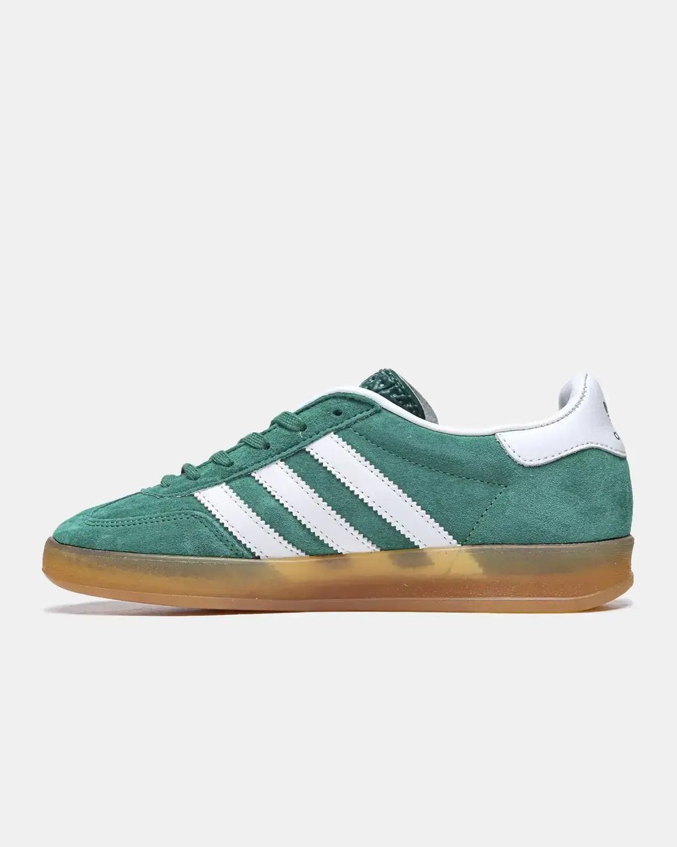 Adidas Gazelle Indoor Green White Gum