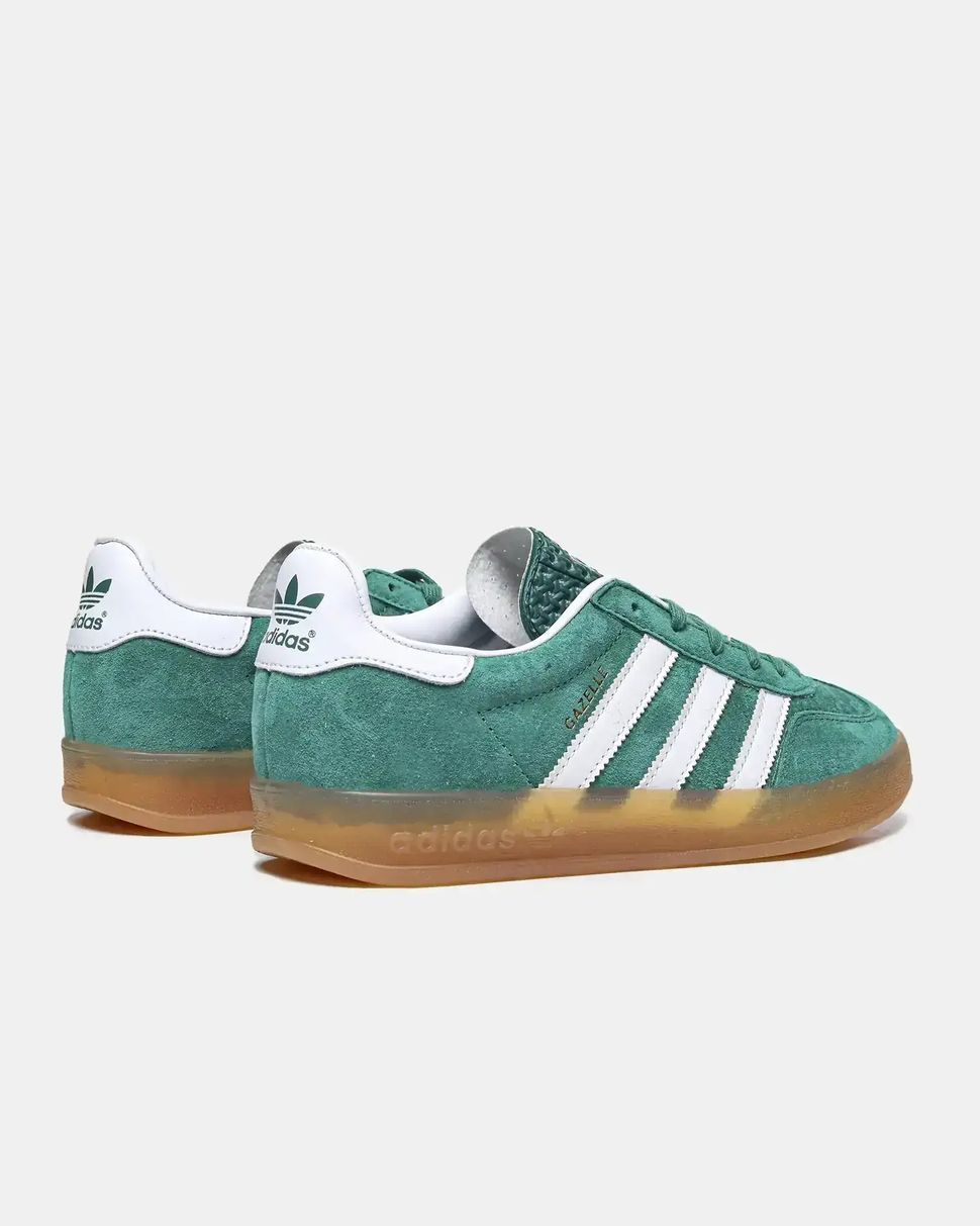 Adidas Gazelle Indoor Green White Gum