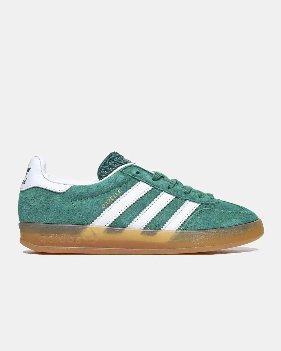 Adidas Gazelle Indoor Green White Gum