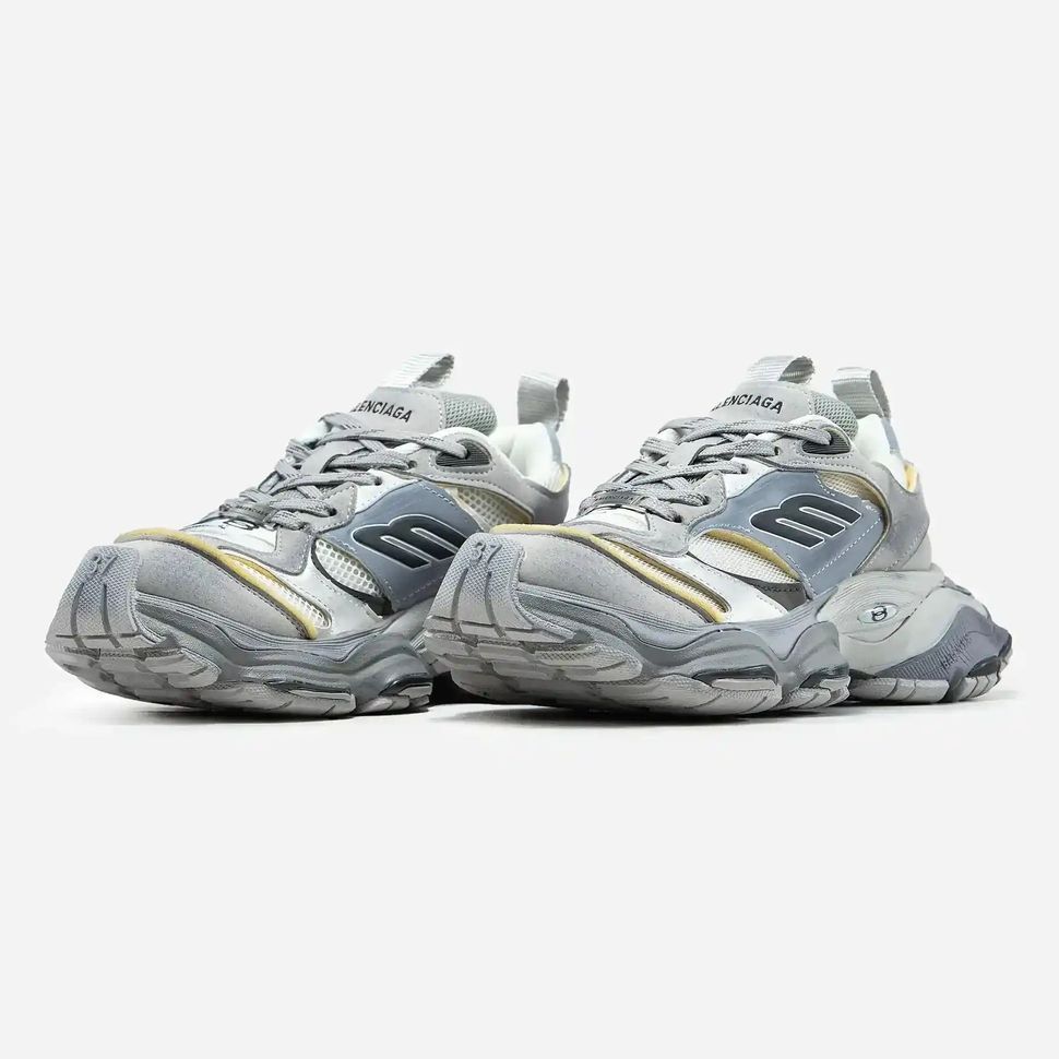 Balenciaga Cargo Grey Silver Cream