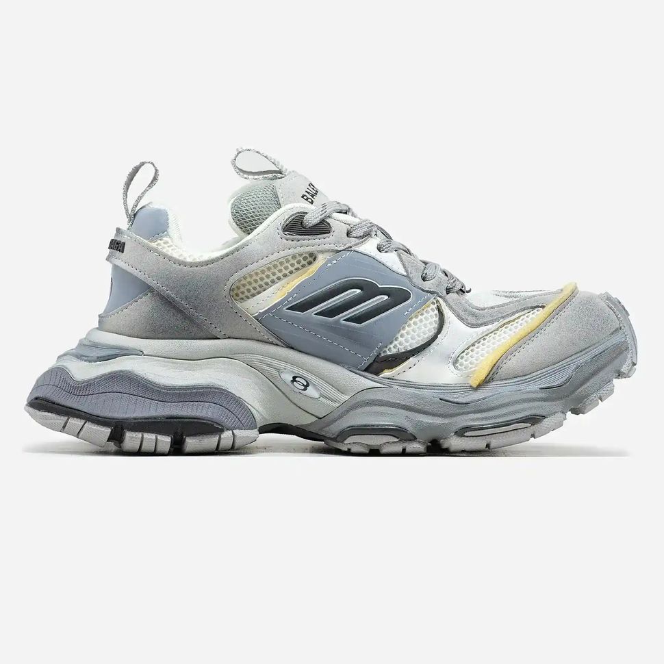 Balenciaga Cargo Grey Silver Cream