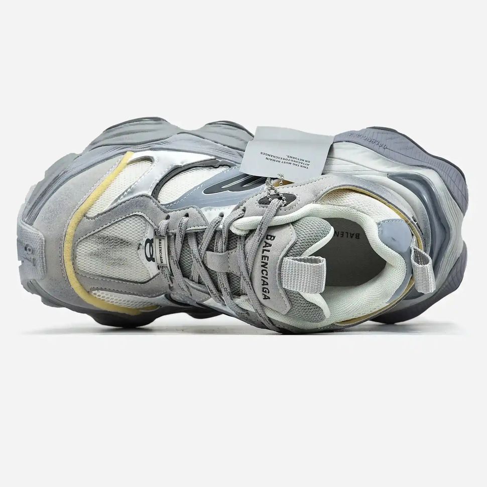 Balenciaga Cargo Grey Silver Cream