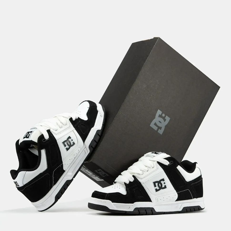 DC Shoes Stag Black White