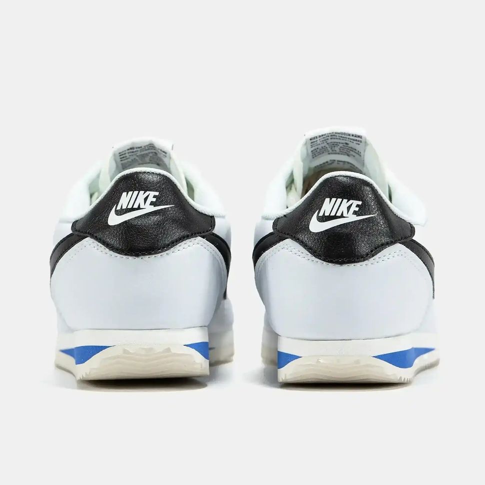 Nike Cortez White Black Blue