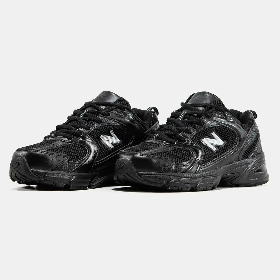 New Balance 530 Triple Black Silver
