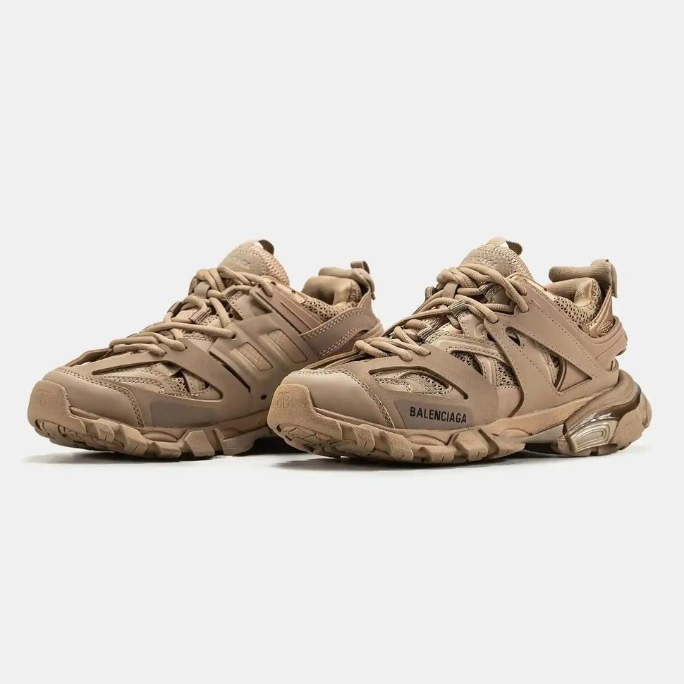 Balenciaga Track Beige Brown
