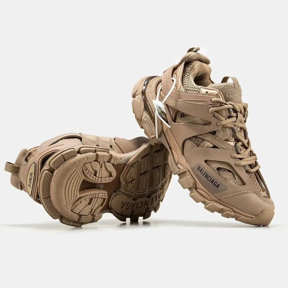 Balenciaga Track Beige Brown