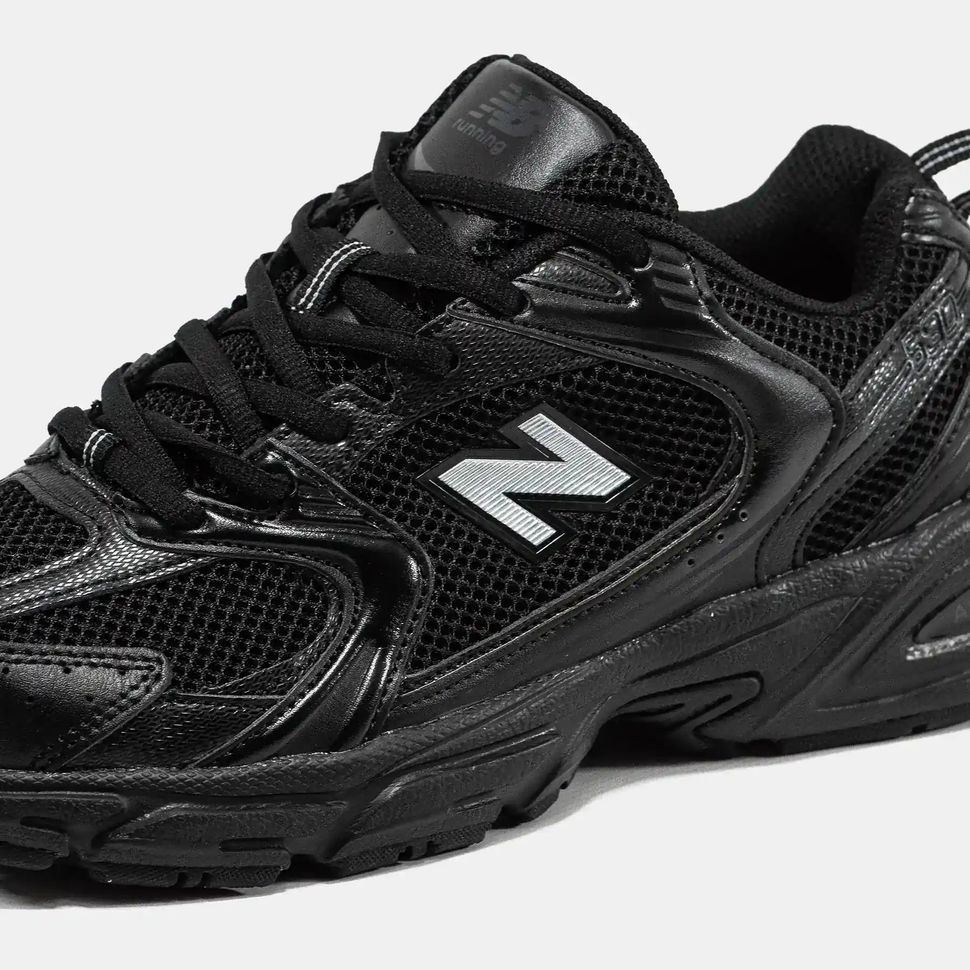 New Balance 530 Triple Black Silver