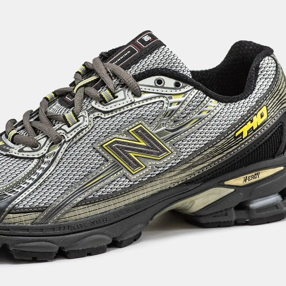 New Balance 740v3 Silver Black Yellow