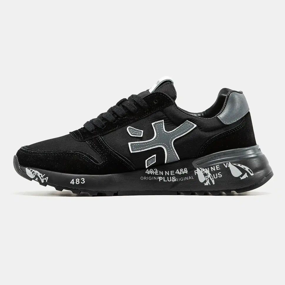 Premiata Mick Black Grey Reflective