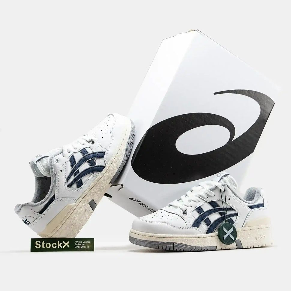 Asics EX89 White Navy