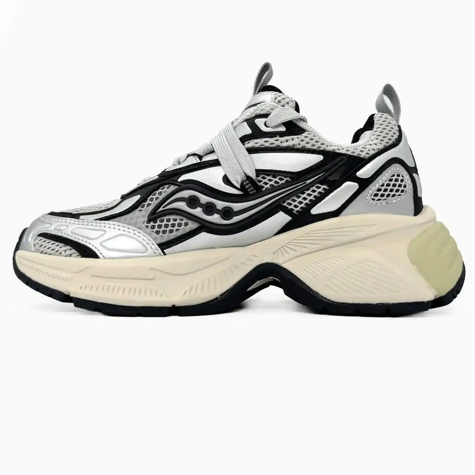 Saucony 2K Cavalry Silver Black, 36