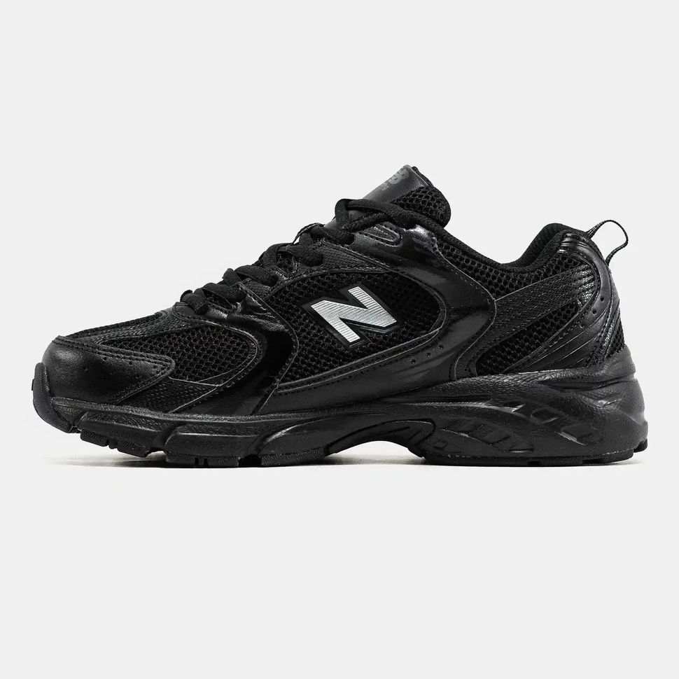 New Balance 530 Triple Black Silver