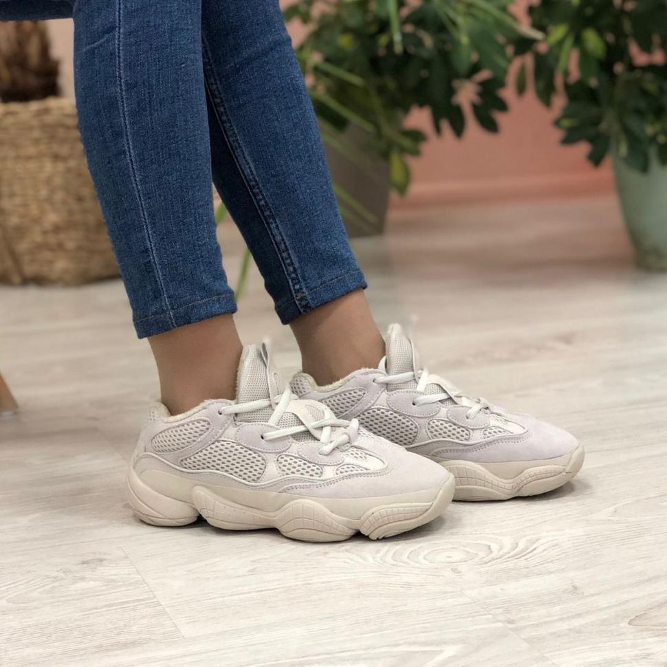 Зимові Кросівки Adidas Yeezy Boost 500 Blush 3 3279 фото