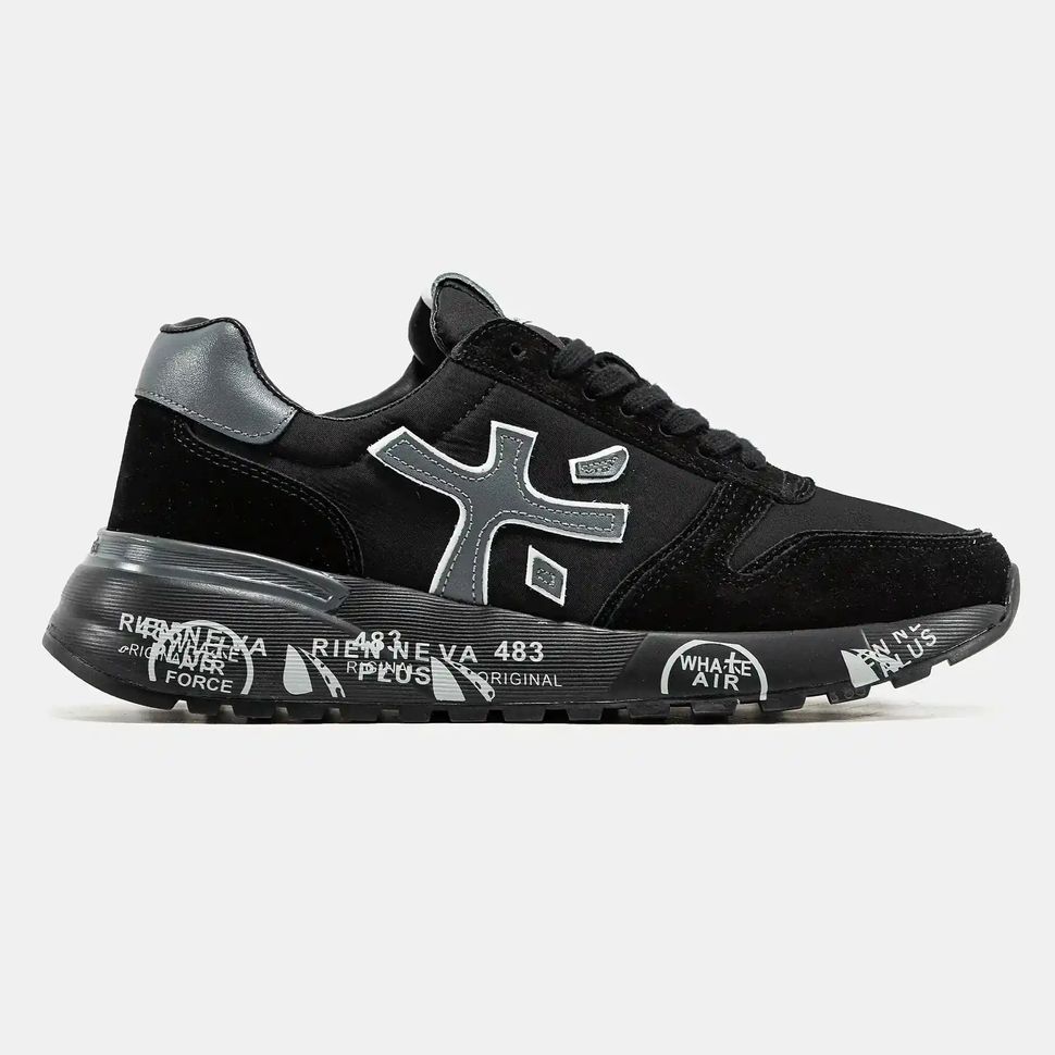 Premiata Mick Black Grey Reflective
