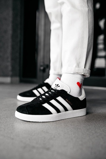 Кеды Adidas Gazelle Black 2 2474 фото