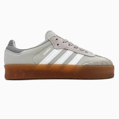 Adidas Samba Platform Grey White Gum, 39