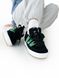 Кроссовки Adidas Adimatic Black White Green 10453 фото 7