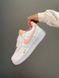Кросівки Nike Air Force 1 Mini Swoosh Peach 5974 фото 6