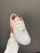 Кросівки Nike Air Force 1 Mini Swoosh Peach 5974 фото 2