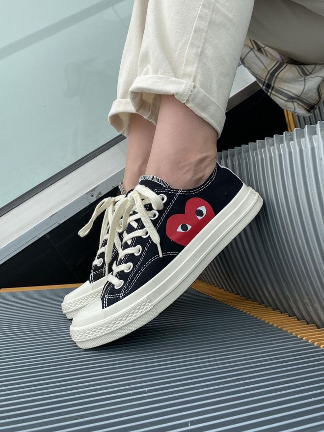 Comme des garcons play x converse chuck taylor clearance low