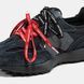 New Balance 327 Black Red/Black Laces