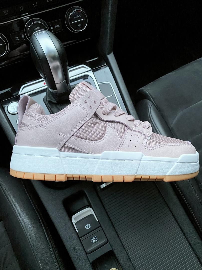 Nike Dunk Low Disrupt Barely Rose 1400 фото