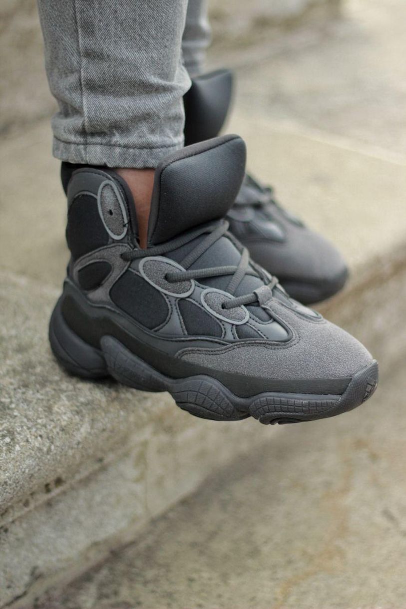 Кроссовки Adidas Yeezy Boost 500 Hight Utility Black 7036 фото