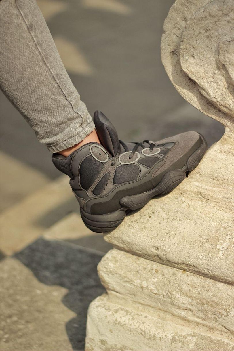 Кроссовки Adidas Yeezy Boost 500 Hight Utility Black 7036 фото