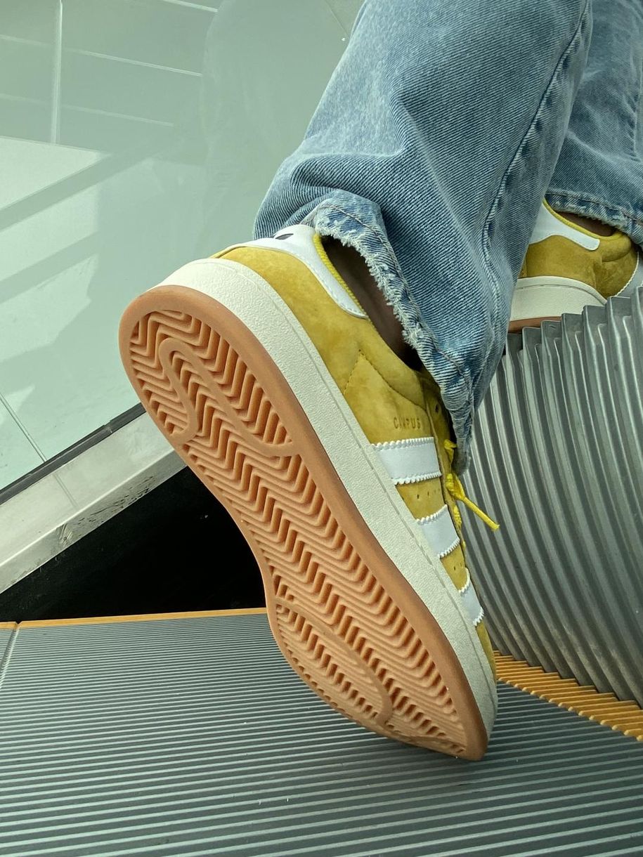 Кросівки Adidas Campus Yellow 9413 фото