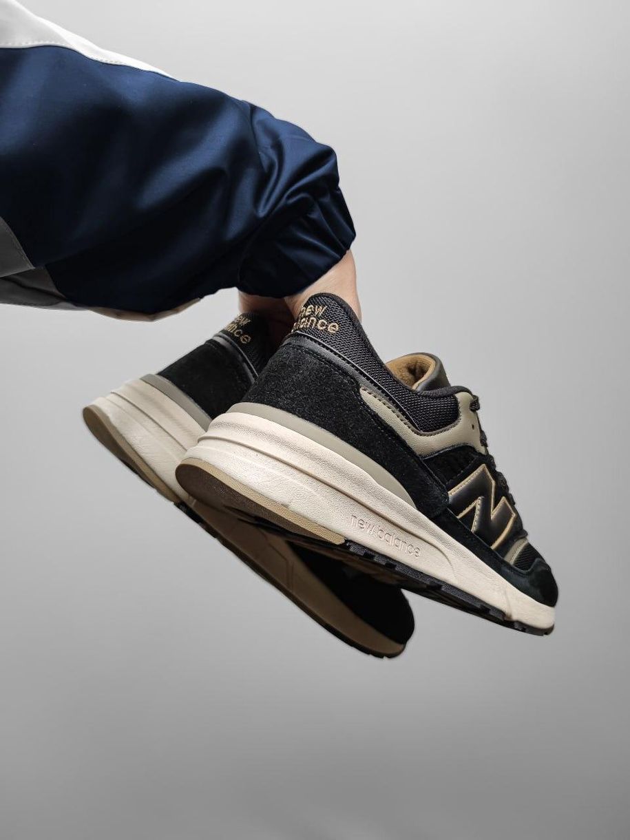 Кроссовки New Balance 997 Black / Haki 10883 фото