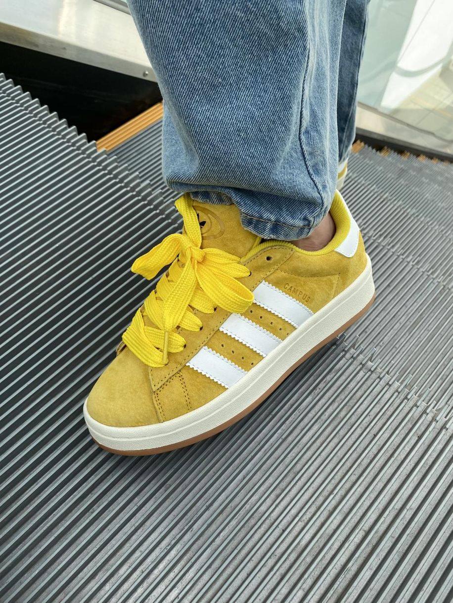 Кросівки Adidas Campus Yellow 9413 фото