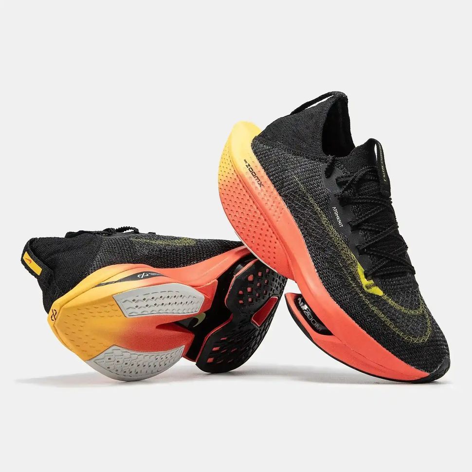 Nike Air Zoom Alphafly 2 Black Yellow Sunset Gradient