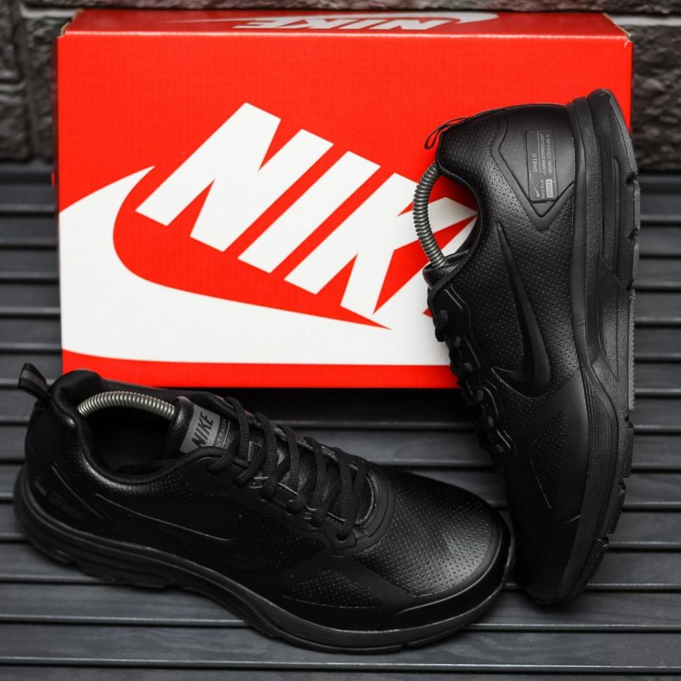 Кросівки Nike Air Shield Full Black 8887 фото