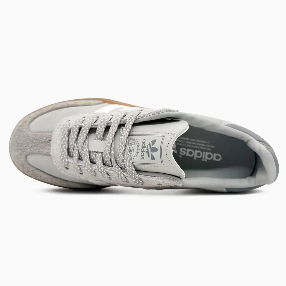 Adidas Samba Platform Grey White Gum, 36