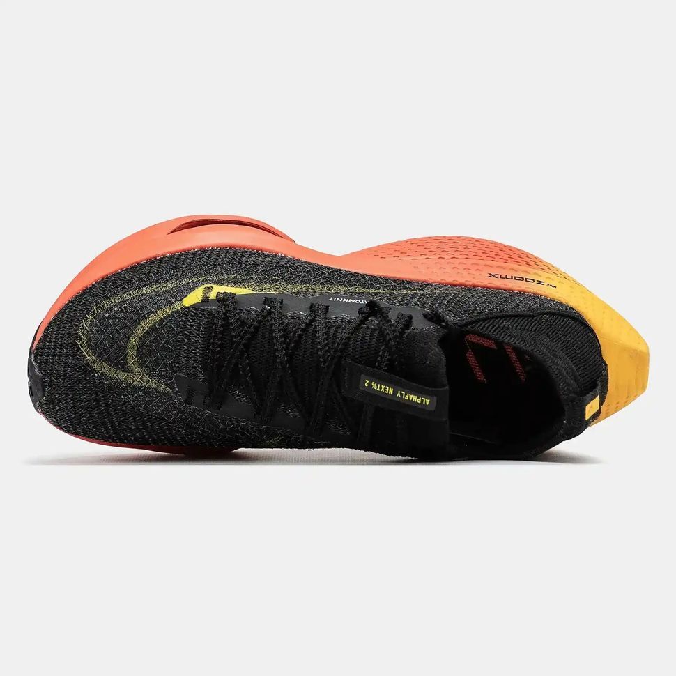 Nike Air Zoom Alphafly 2 Black Yellow Sunset Gradient