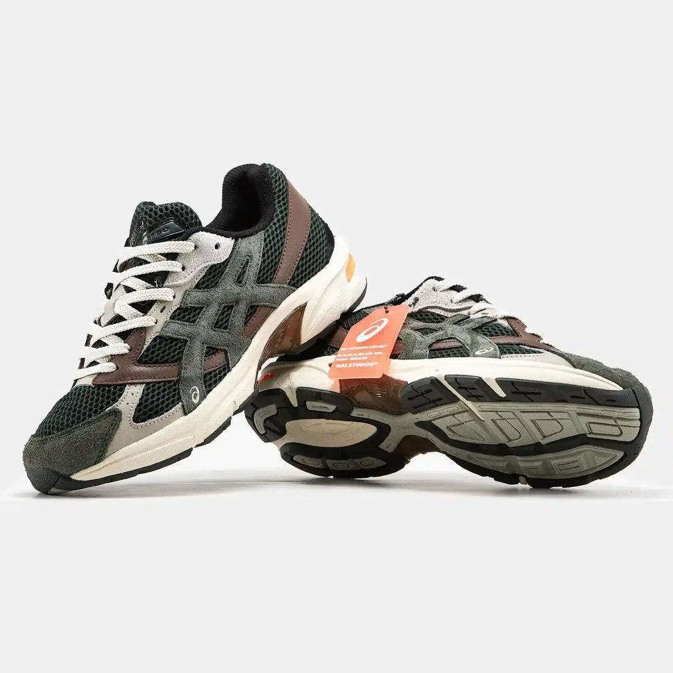 Asics Gel-1130 x Hal Studio Forest Green Brown