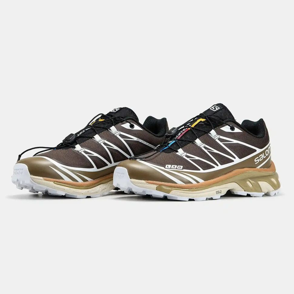 Salomon XT-6 Softground Brown Caramel White