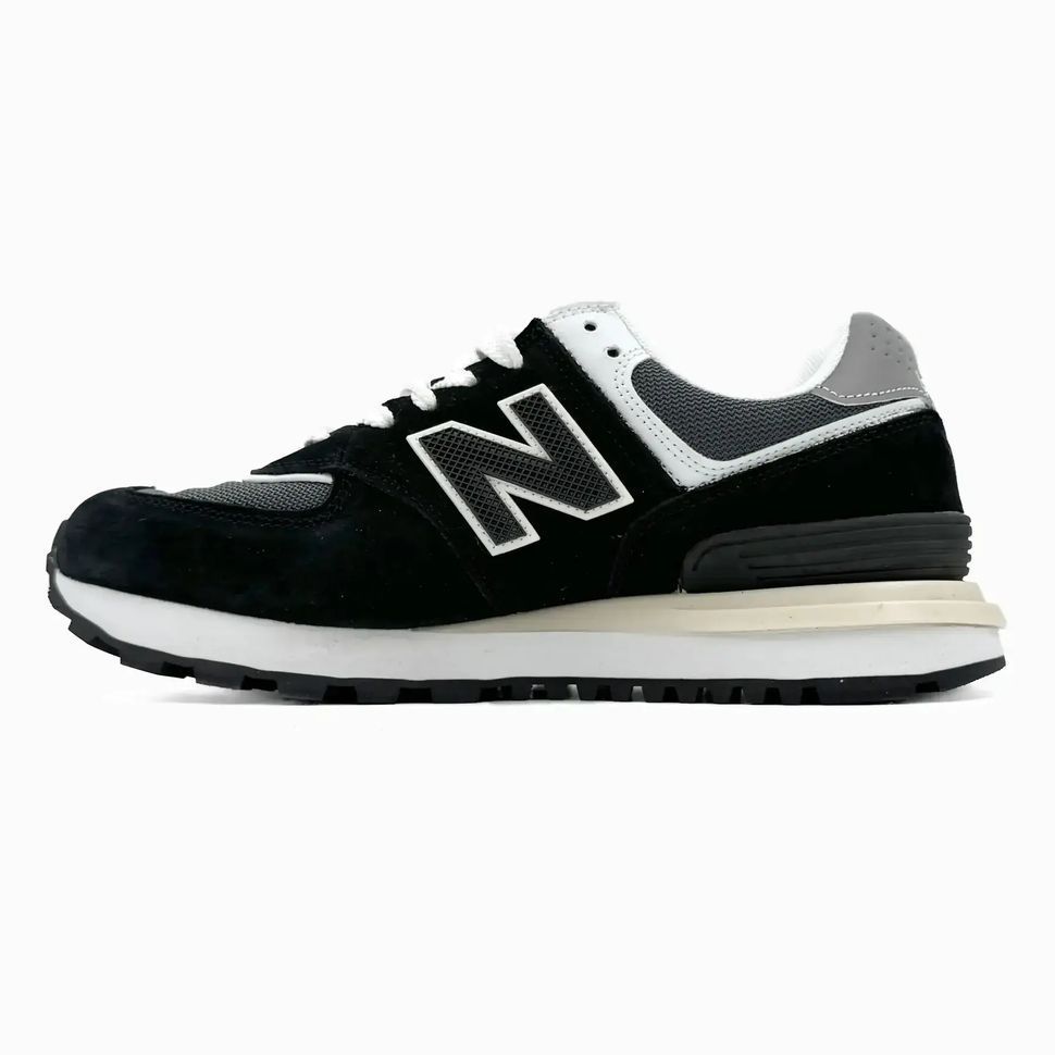 New Balance 574 Legacy x Stone Island Black Grey
