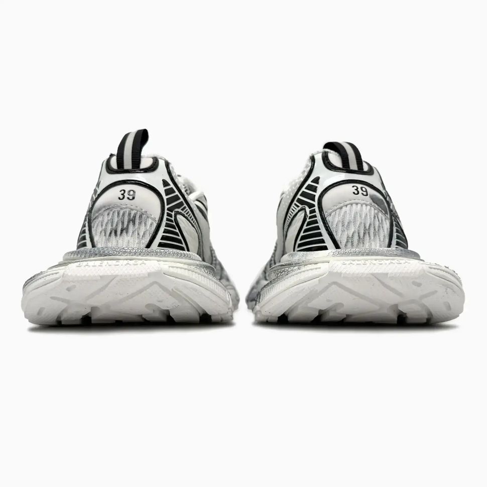 Balenciaga 3XL Mesh White Black